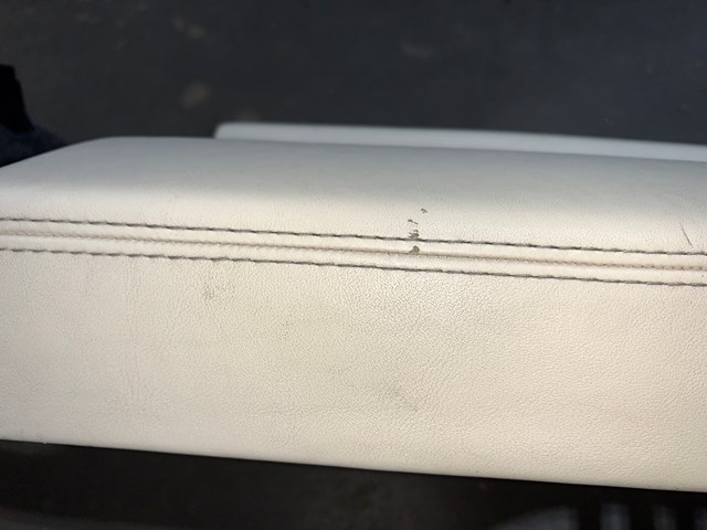 2012 Porsche Panamera Rear Middle Center Console Cream OEM