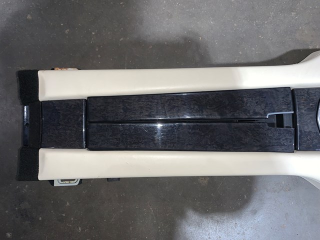 2012 Porsche Panamera Rear Middle Center Console Cream OEM