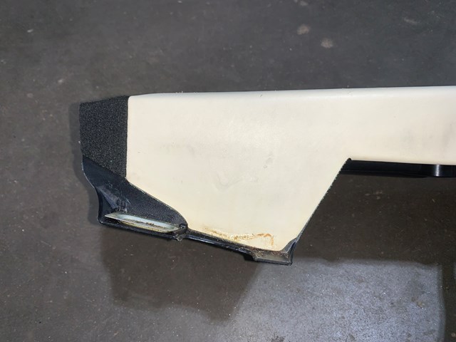 2012 Porsche Panamera Rear Middle Center Console Cream OEM
