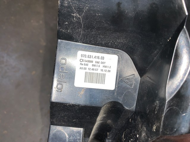 2012 Porsche Panamera Rear RH Passenger Tail Light OEM 97063141603 (SEE PHOTOS)