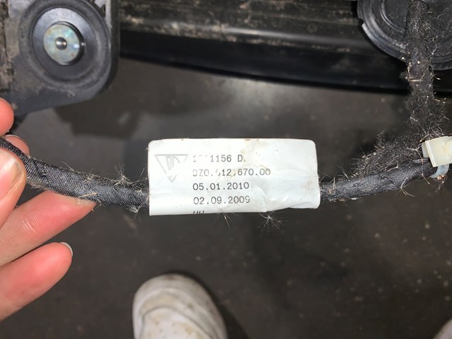 2012 Porsche Panamera Rear Trunk Hatch Spoiler Wing OEM (SEE DETAILS)