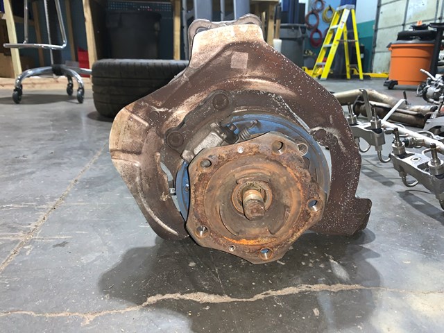 2012 Porsche Panamera RH Passenger Rear Axle Shaft W/ Knuckle OEM