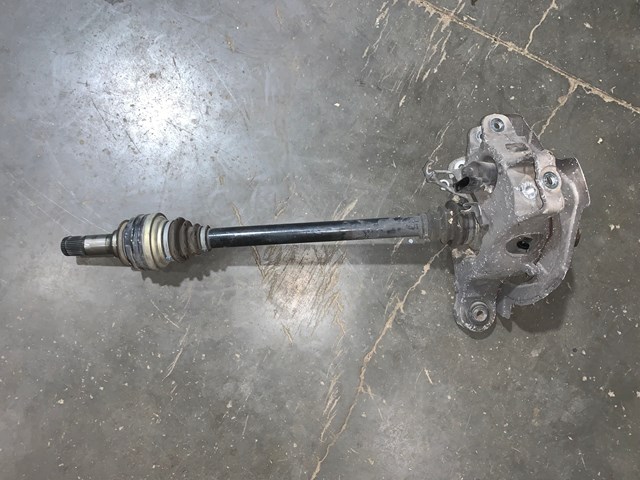 2012 Porsche Panamera Rear LH Driver Axle Shaft W/ Knuckle OEM