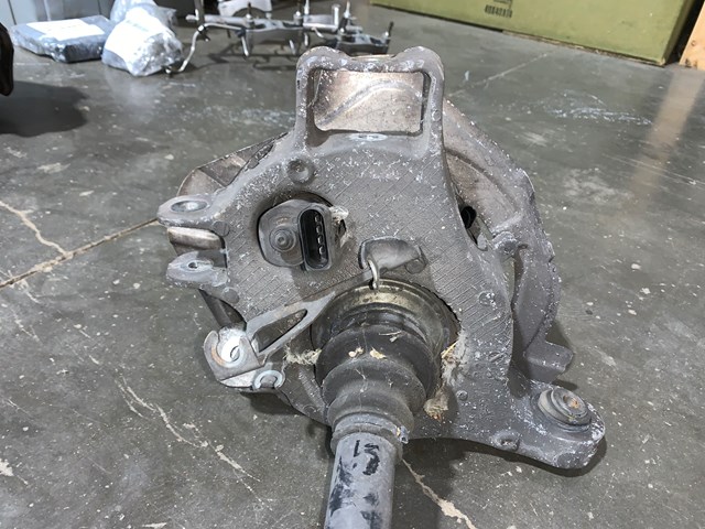 2012 Porsche Panamera Rear LH Driver Axle Shaft W/ Knuckle OEM