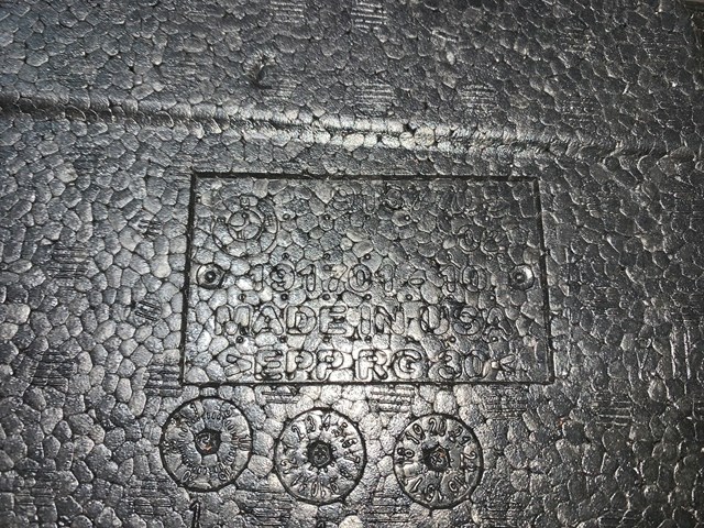 2007-2015 BMW X5 Floor Sound Insulation Foam OEM