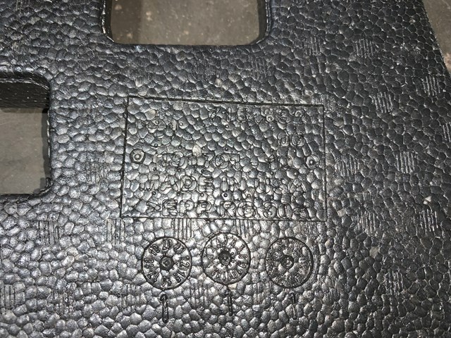 2007-2015 BMW X5 Floor Sound Insulation Foam OEM