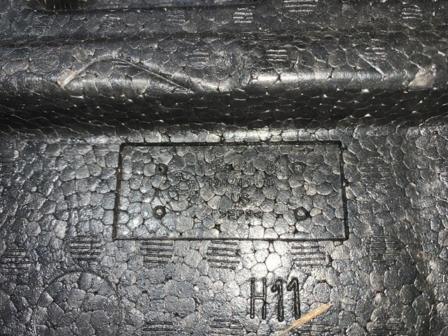 2007-2015 BMW X5 Floor Sound Insulation Foam OEM