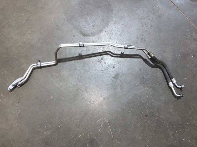 2012 Porsche Panamera 4.8L RWD Transmission Oil Cooler Line Hose OEM