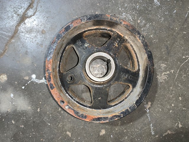 2012 Porsche Panamera 4.8L Harmonic Balancer Crankshaft Pulley OEM