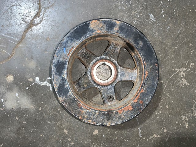 2012 Porsche Panamera 4.8L Harmonic Balancer Crankshaft Pulley OEM