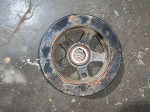 2012 Porsche Panamera 4.8L Harmonic Balancer Crankshaft Pulley OEM