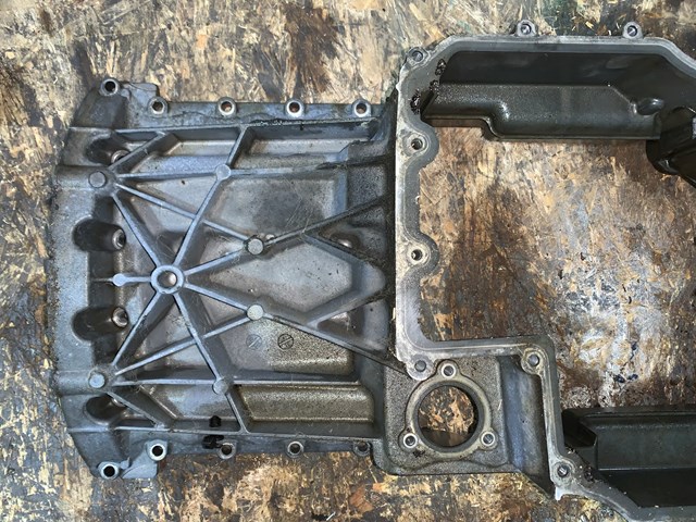 2012 Porsche Panamera 4.8L Upper Oil Pan OEM 94810716123