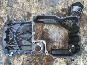 2012 Porsche Panamera 4.8L Upper Oil Pan OEM 94810716123