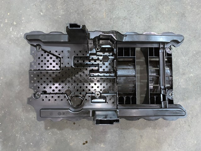2012 Porsche Panamera 4.8L Lower Oil Pan Baffle OEM 948107085