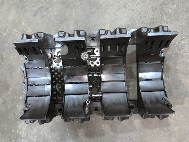 2012 Porsche Panamera 4.8L Lower Oil Pan Baffle OEM 948107085