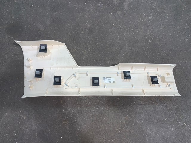 2012 Porsche Panamera Rear LH Driver Door Sill Kick Plate OEM 970555519