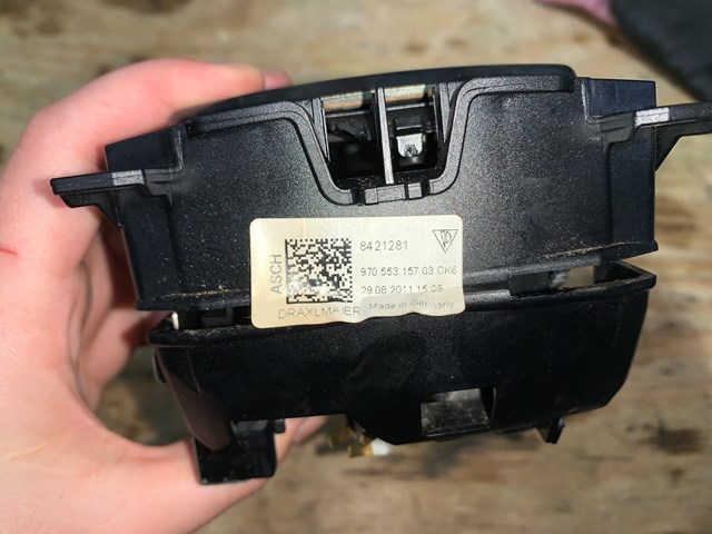 2012 Porsche Panamera Front Center Console Ash Tray OEM 97055315703