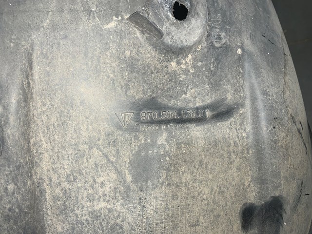 2012 Porsche Panamera Front RH Passenger Fender Liner OEM 97050412601