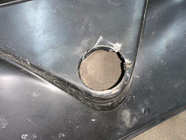 2012 Porsche Panamera Windshield Cowl Vent Panel OEM  97055556302