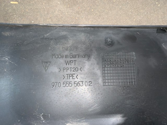 2012 Porsche Panamera Windshield Cowl Vent Panel OEM  97055556302