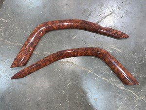 2000 Acura TL RH LH Wood Grain Center Console Trim Panel OEM