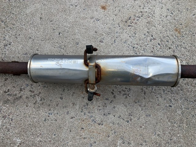 2000 Honda Prelude Complete Muffler Resonator Exhaust Assembly OEM (READ DETAILS