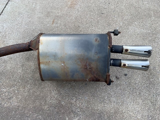 2000 Honda Prelude Complete Muffler Resonator Exhaust Assembly OEM (READ DETAILS