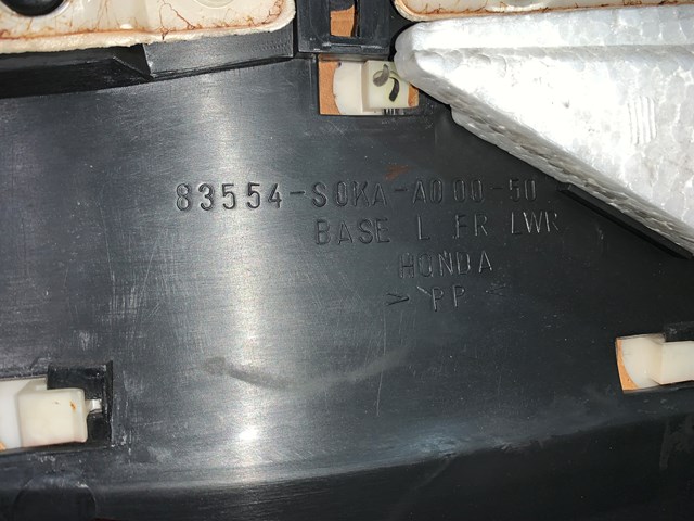 2000 Acura TL Front LH Driver Door Panel Card OEM