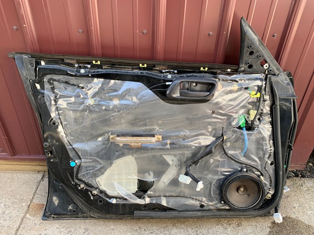 2007 Subaru Forester Front LH Driver Door Shell Black OEM