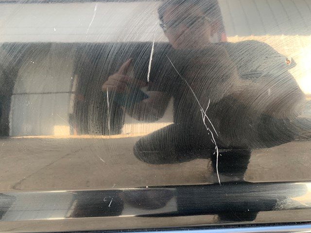 2007 Subaru Forester Front LH Driver Door Shell Black OEM