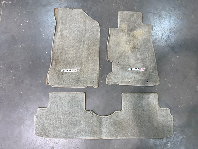 2003 Acura RSX Type S Floor Mat Set OEM Tan