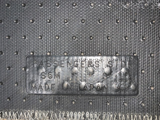 2003 Acura RSX Type S Floor Mat Set OEM Tan