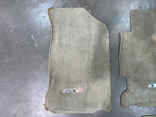 2003 Acura RSX Type S Floor Mat Set OEM Tan