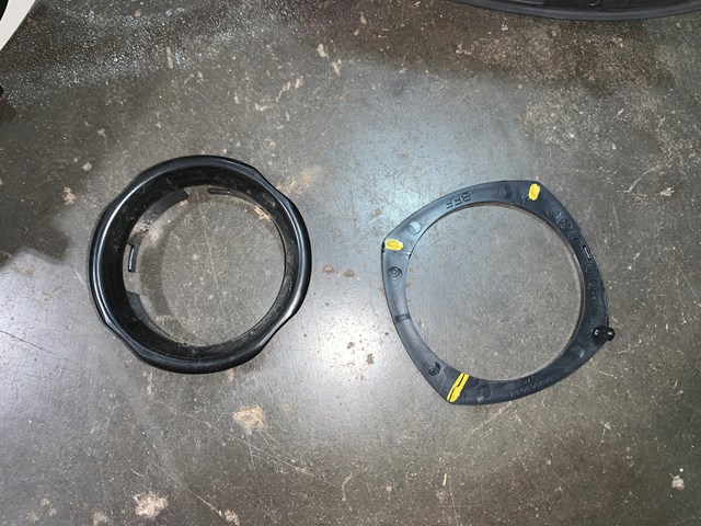 2023 Toyota GR86 Fuel Gas Tank Door Lid OEM White (See Photos)