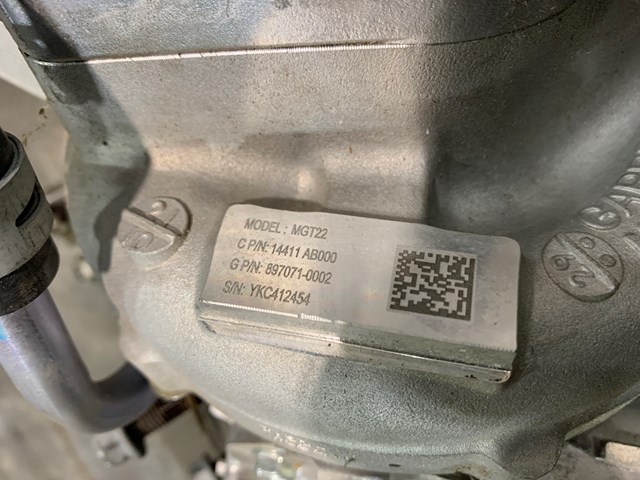 2022 Subaru WRX 2.4L Turbo Charger Supercharger Turbocharger OEM