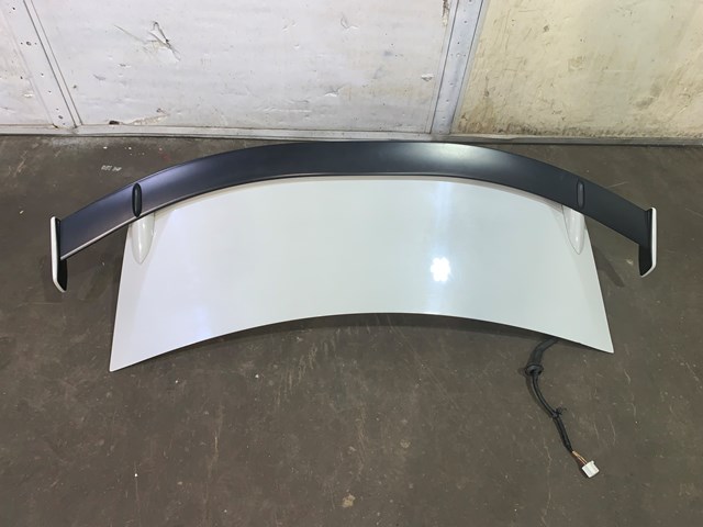 2017 Subaru BRZ Trunk Deck Lid Assembly W/ Spoiler & Back Up Camera OEM White