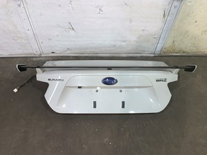 2017 Subaru BRZ Trunk Deck Lid Assembly W/ Spoiler & Back Up Camera OEM White