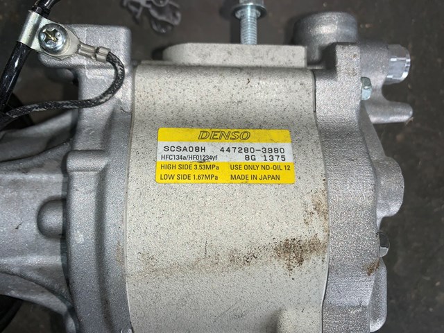 2023 Toyota GR86 Air Conditioning AC Compressor OEM 447280-3980