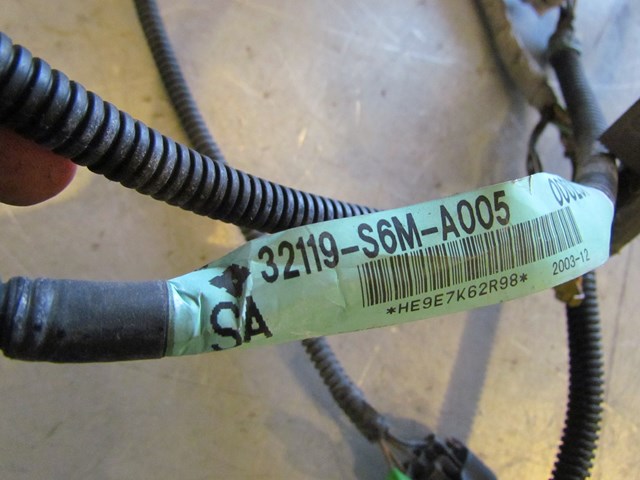 2004 Acura RSX Type S Windshield Wiper Sub Harness 32119-S6M-A005