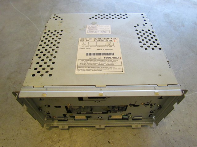 2004 Acura RSX Type S Radio Without Face 39100-S6M-A100