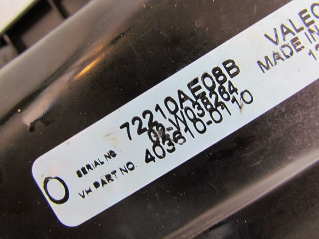 2003 Subaru Legacy Outback Blower Motor Evaporator Assy 72210AE08B