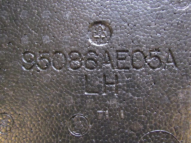 2003 Subaru Legacy Outback LH Cargo Area Foam Spacer