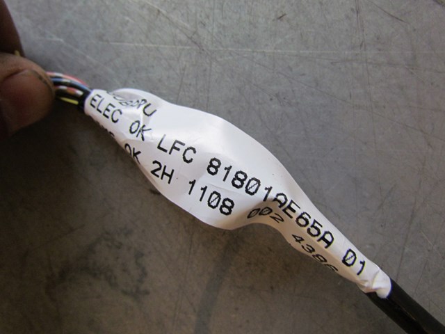 2003 Subaru Legacy Outback Roof Wiring Harness 81801AE65A