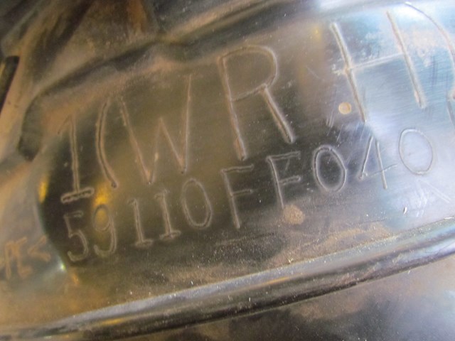 2003 Subaru Legacy Outback Front RH Passenger Fender Liner 59110FF040