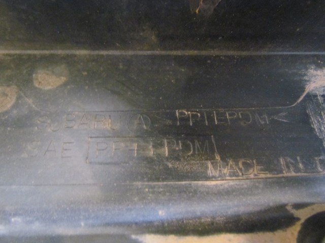 2003 Subaru Legacy Outback Front RH Passenger Mud Flap