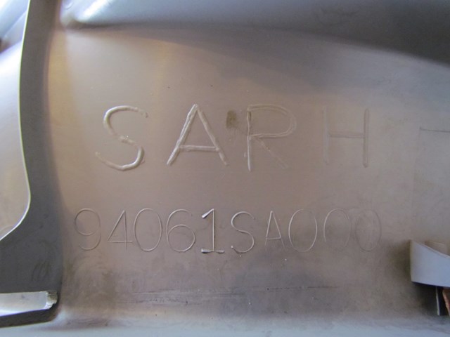 2003 Subaru Forester Rear Rh Passenger Inner Sill Kick Plate 94061SA000