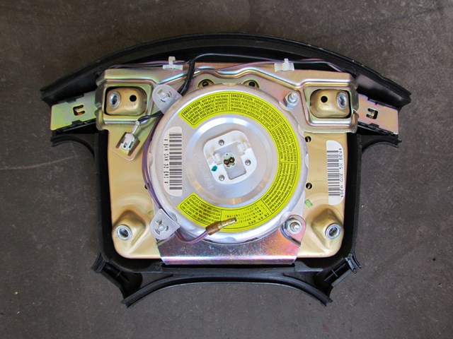 1997 Mitsubishi Eclipse Front LH Drivers Steering Wheel Air Bag BKAGXA3ZEAI