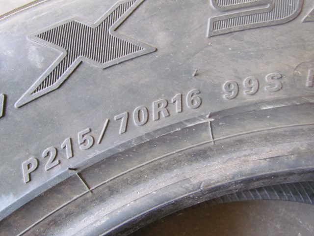 Falken Ziex S/TZ04 215/70R16 Tire 6.5/32 Tread