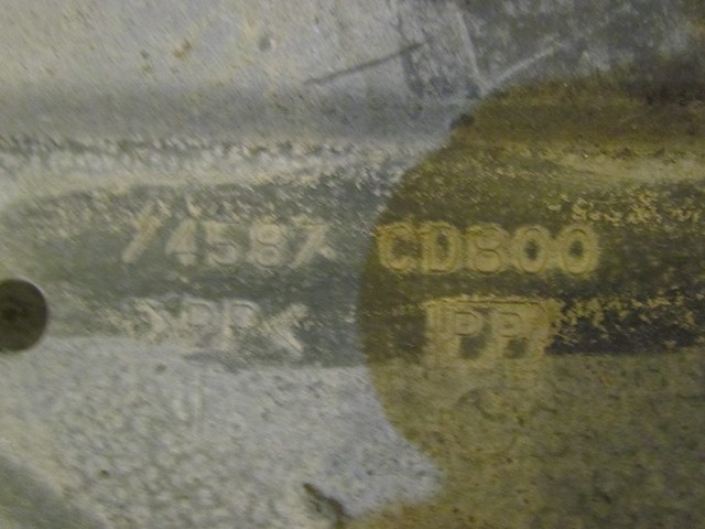 2006 Infiniti G35 Coupe Rear LH Drivers Subframe Dust Shield 74587 CD800