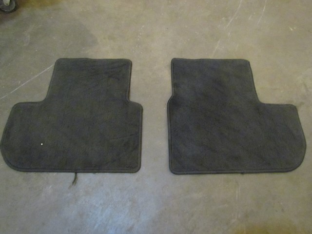 2006 Infiniti G35 Coupe Rear Floor Mats Black